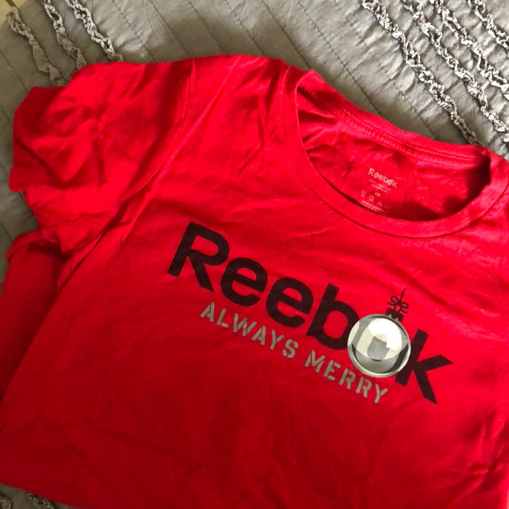 Reebok Christmas tee